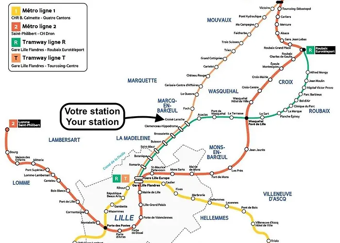 Apartment A Proximite De Lille *